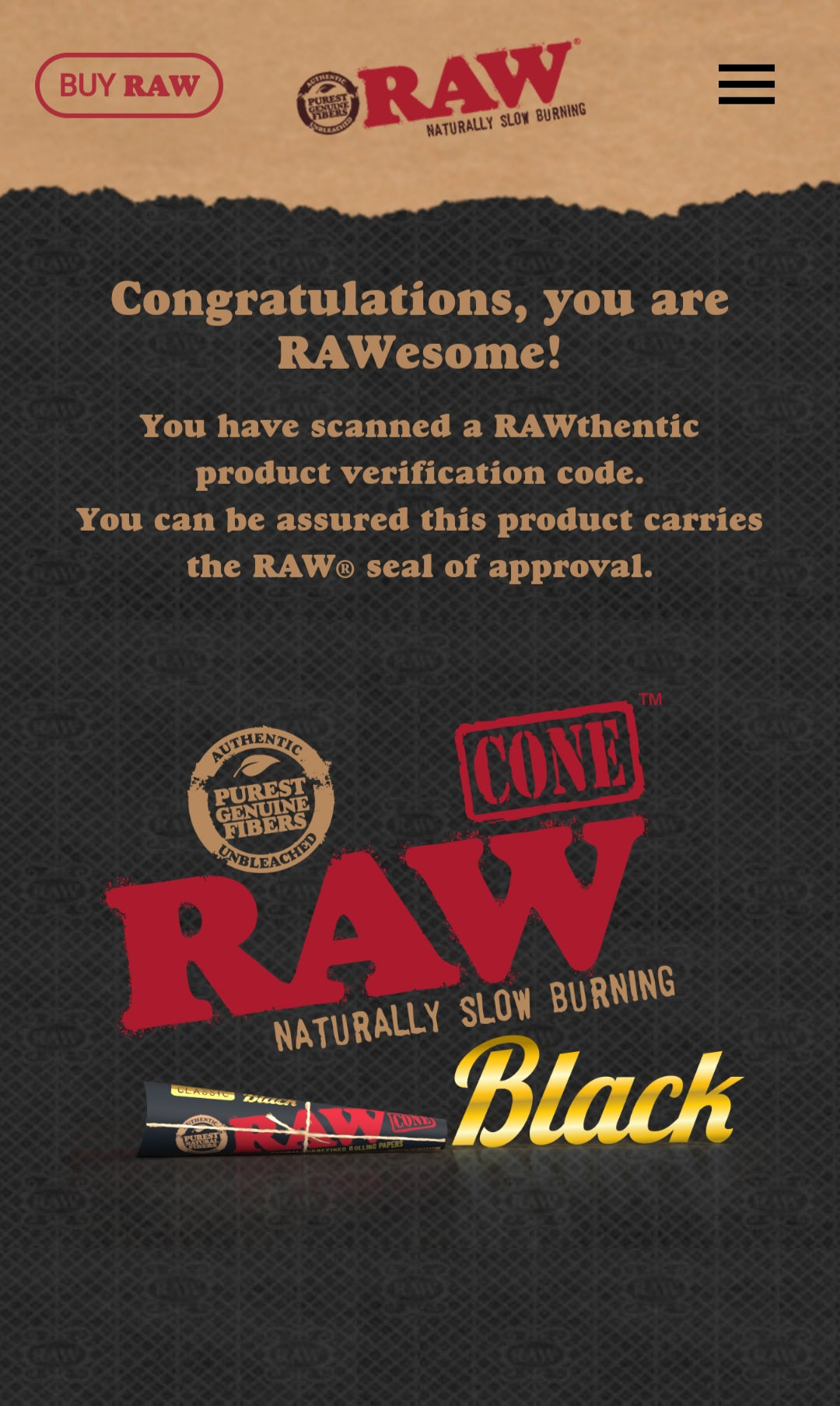 Limited Edition Raw Black Backroll/Inside Out King Size Papers