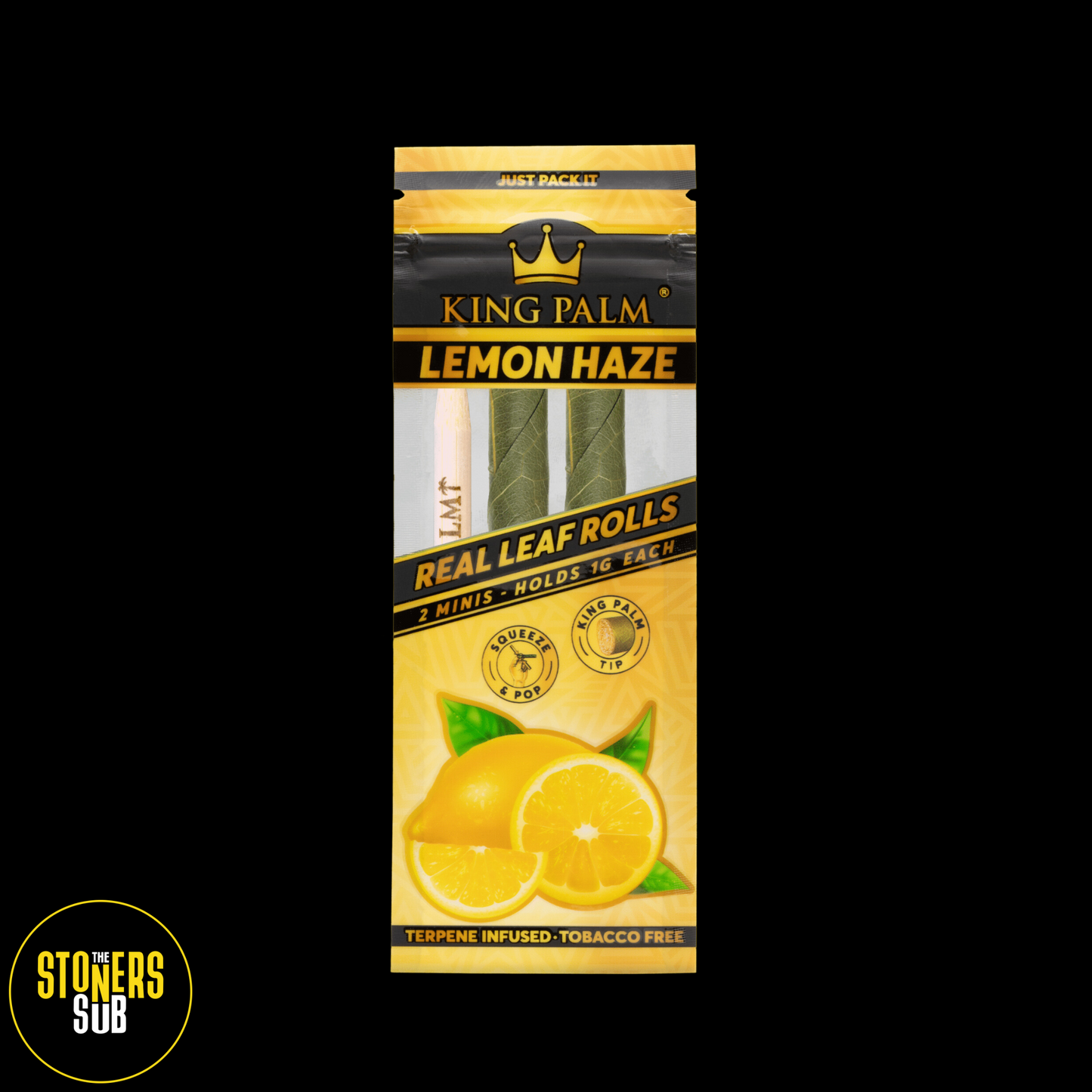 King Palm Lemon Haze 2 Pack Blunt Wraps