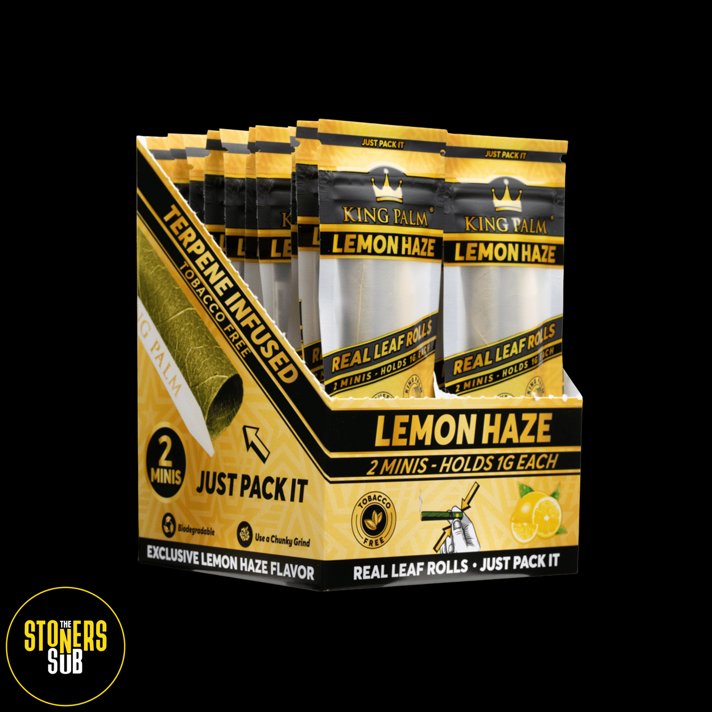 King Palm Lemon Haze 2 Pack Blunt Wraps