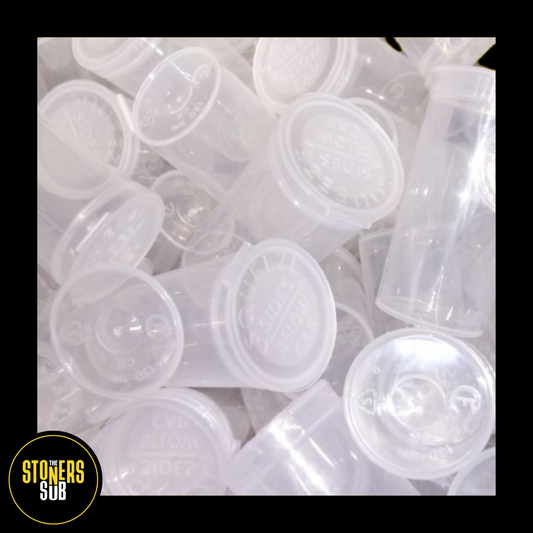 Clear Plastic 3.5g Pot