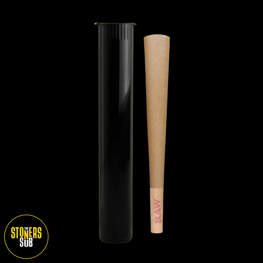 Pre Roll Tube - Spliff Holder - Black