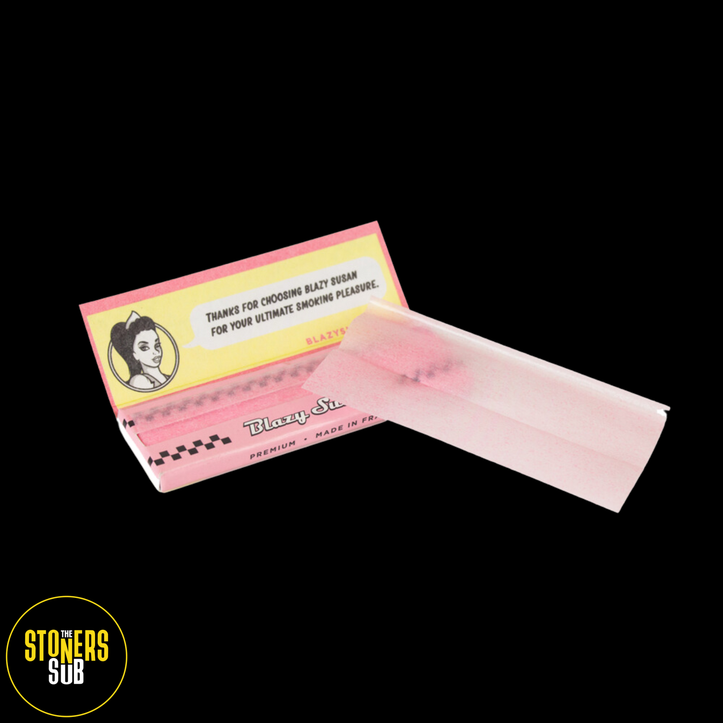 Blazy Susan Pink King Size Rolling Papers