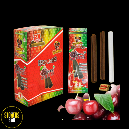 HoneyPuff 2in1 Blunt Wraps Honey Cherry Pie