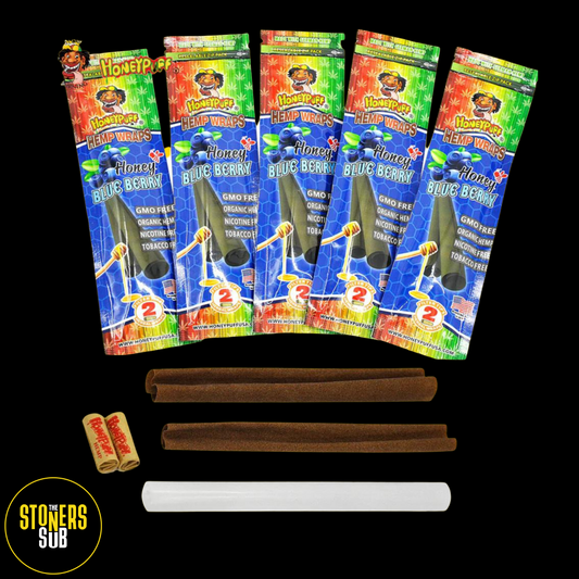 HoneyPuff 2in1 Blunt Wraps Honey BlueBerry