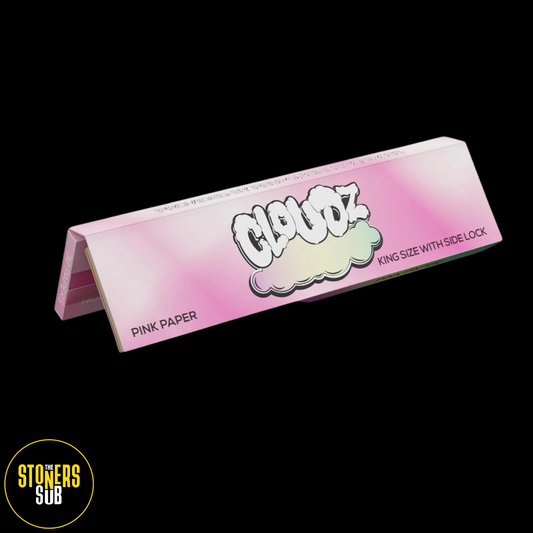 Cloudz King Size Pink Papers + Tips Pack