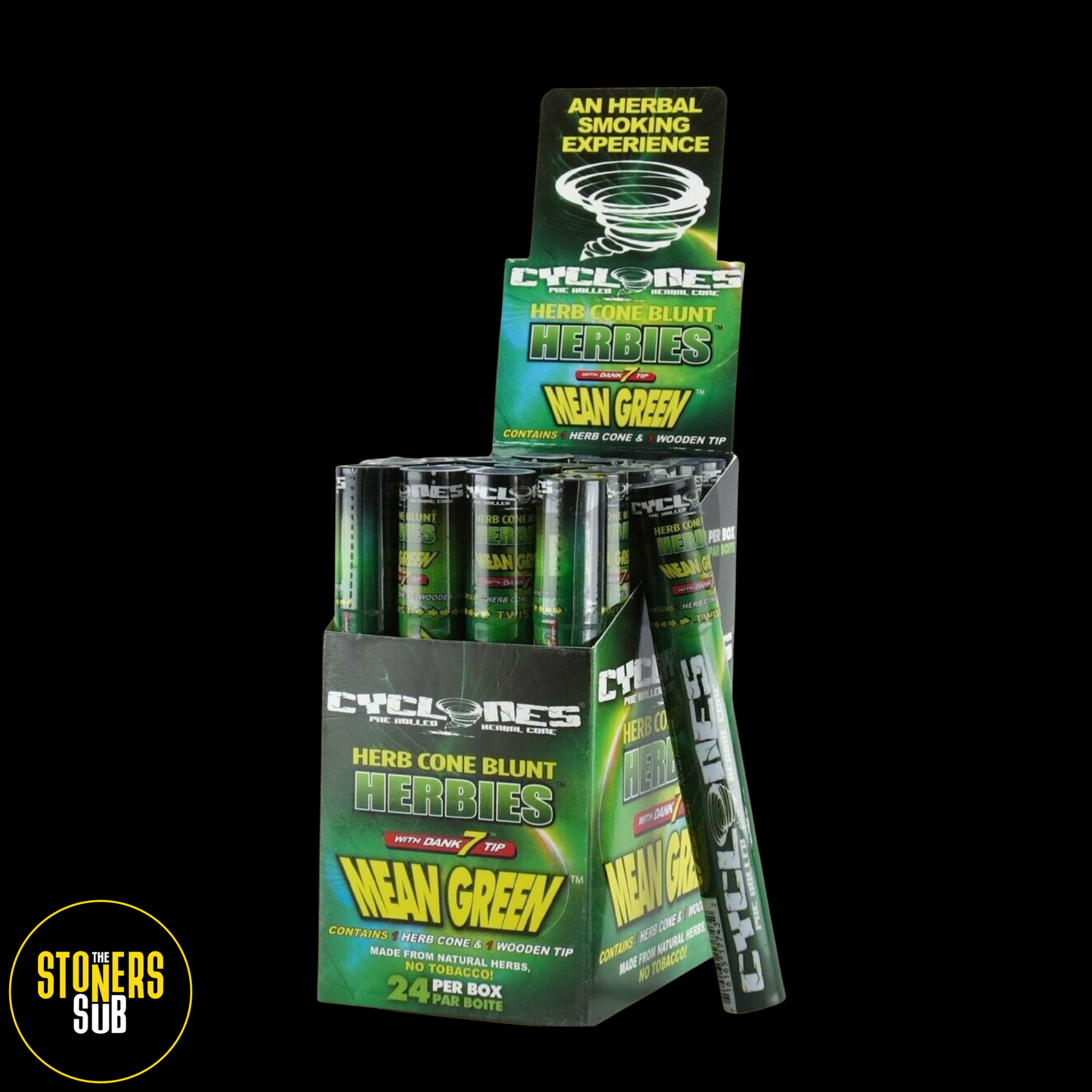 Cyclone Mean Green 2 Pack Pre Rolled Blunts