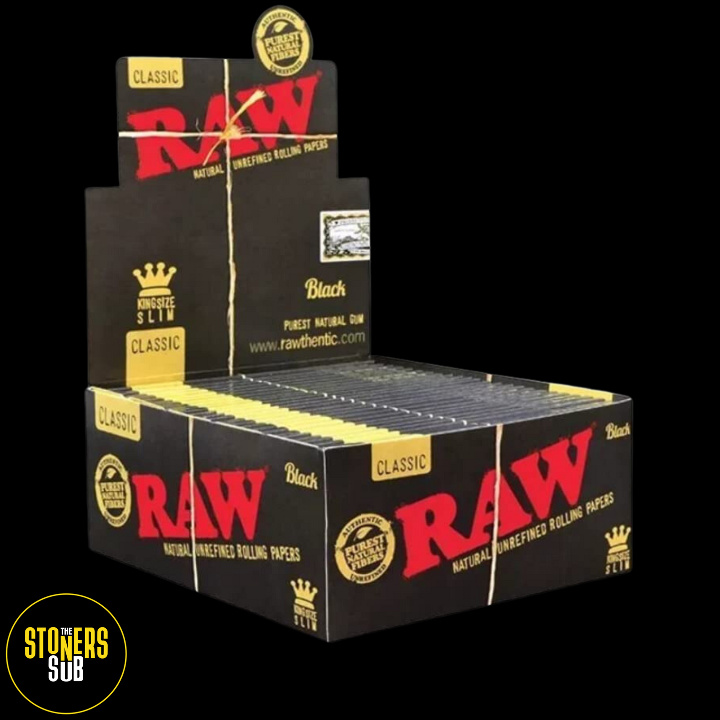 RAW Black King Size Papers