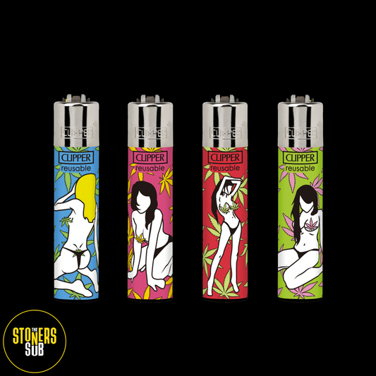 420 Collections 'Sexy Leaves' Clipper Lighters