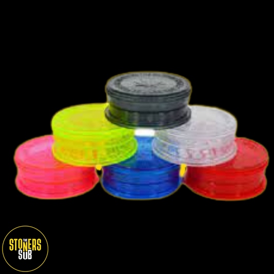 Large Plastic Magnetic Grinder (6 Colours)