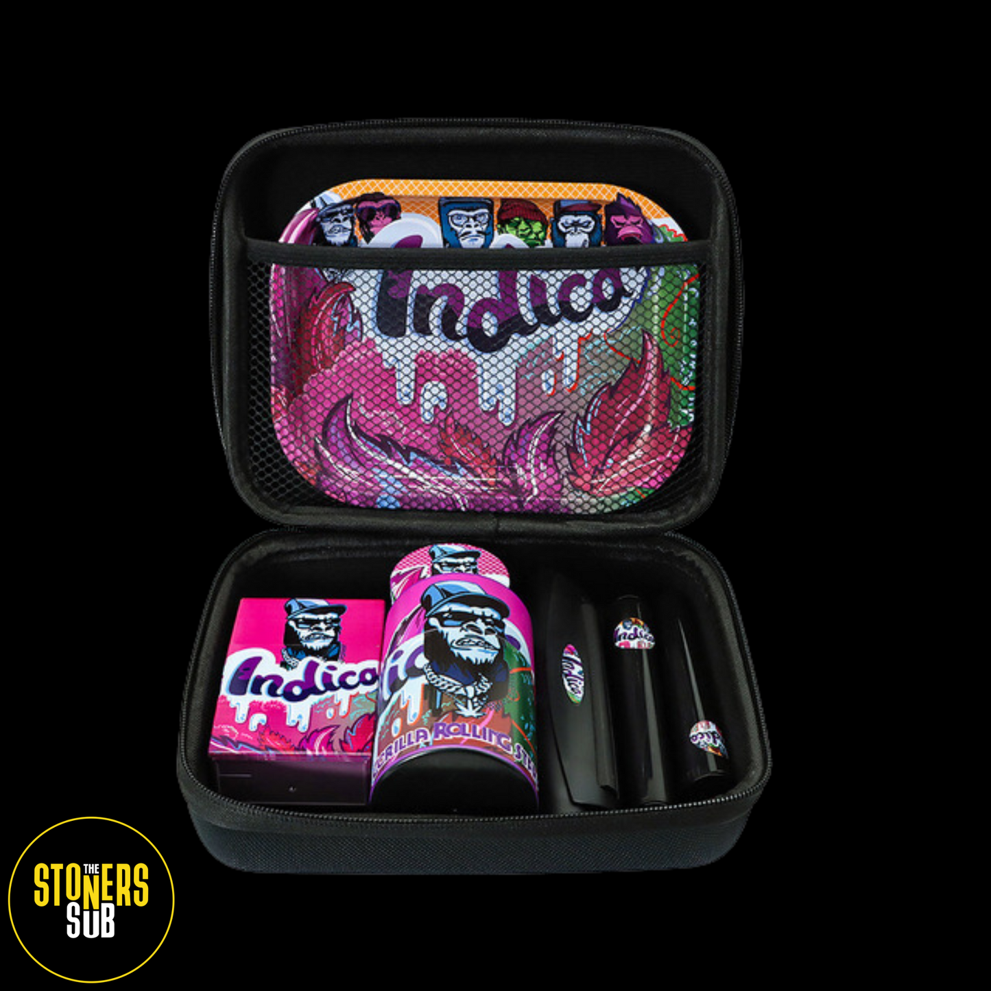 Indica Canvas Bag & Tray Set