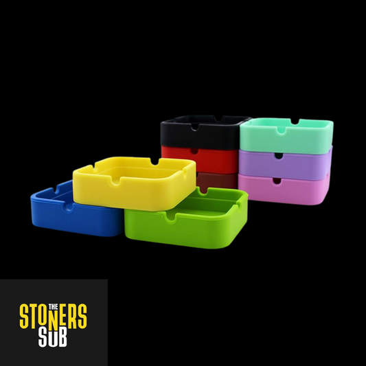 Square Silicone Ashtray