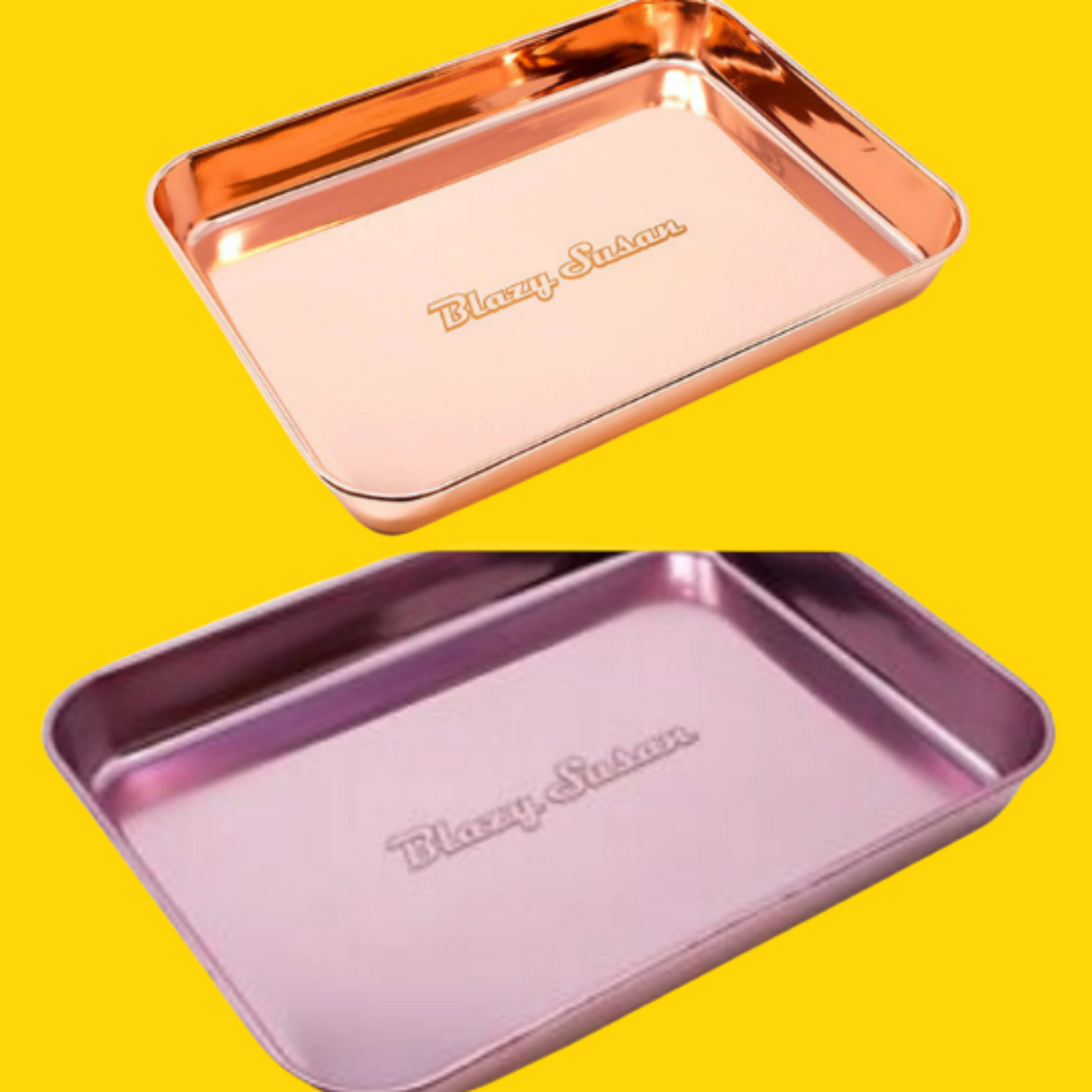 Blazy Susan Chrome Trays (2 Colours)