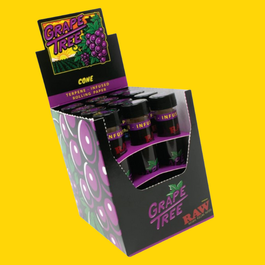 RAW Limited Edition Grape Tree Terpene Infused Cones