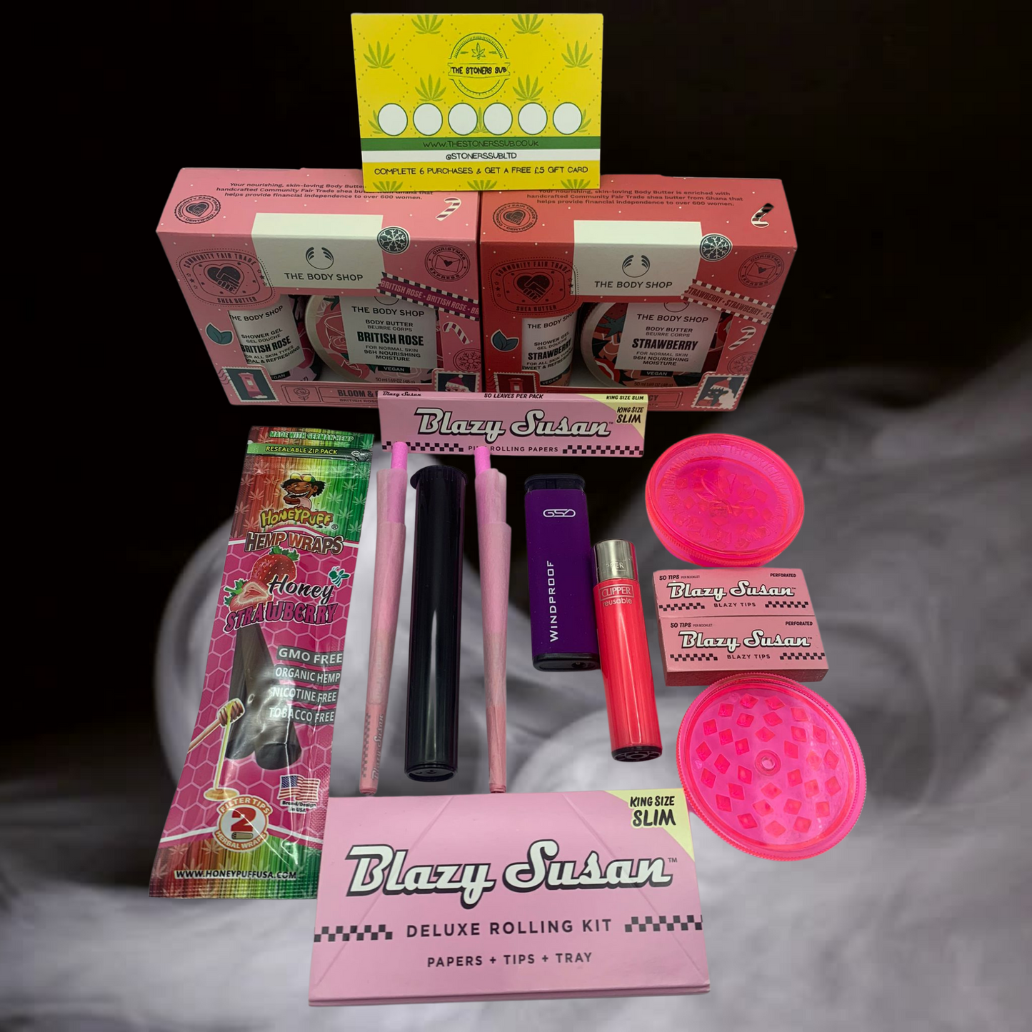 NEW Luxury Pink Stoner Box